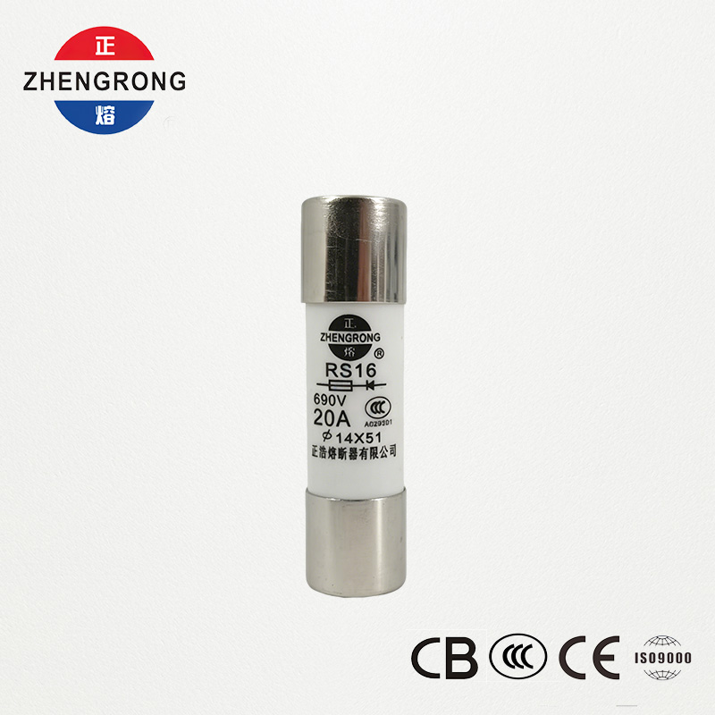 Bezpiecznik 14*51mm 500V 20A RS16 o dużej zdolności wyłączania