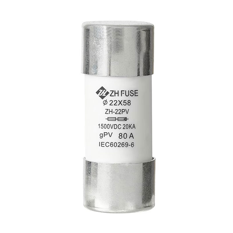80A 22 × 58 mm Cylindryczny bezpiecznik