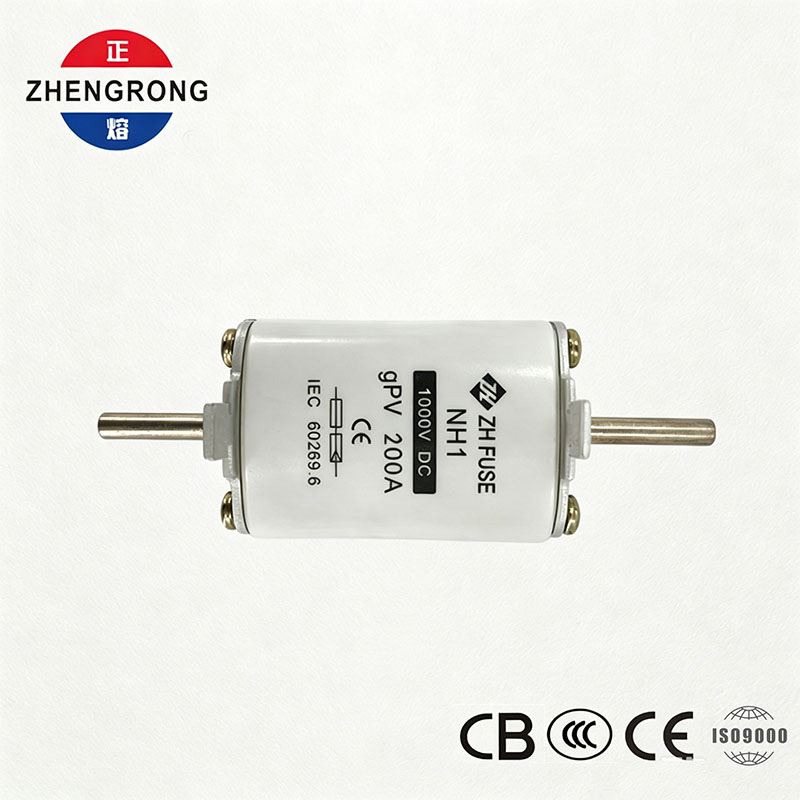 Bezpiecznik fotowoltaiczny DC NH1 200A 1000V | Zatwierdzone przez CE i IEC 60269.6 dla paneli fotowoltaicznych