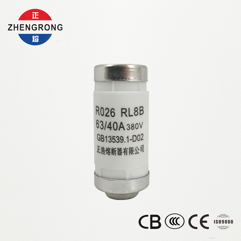 RL8B R026 40A 380V D02 Bezpiecznik cylindryczny