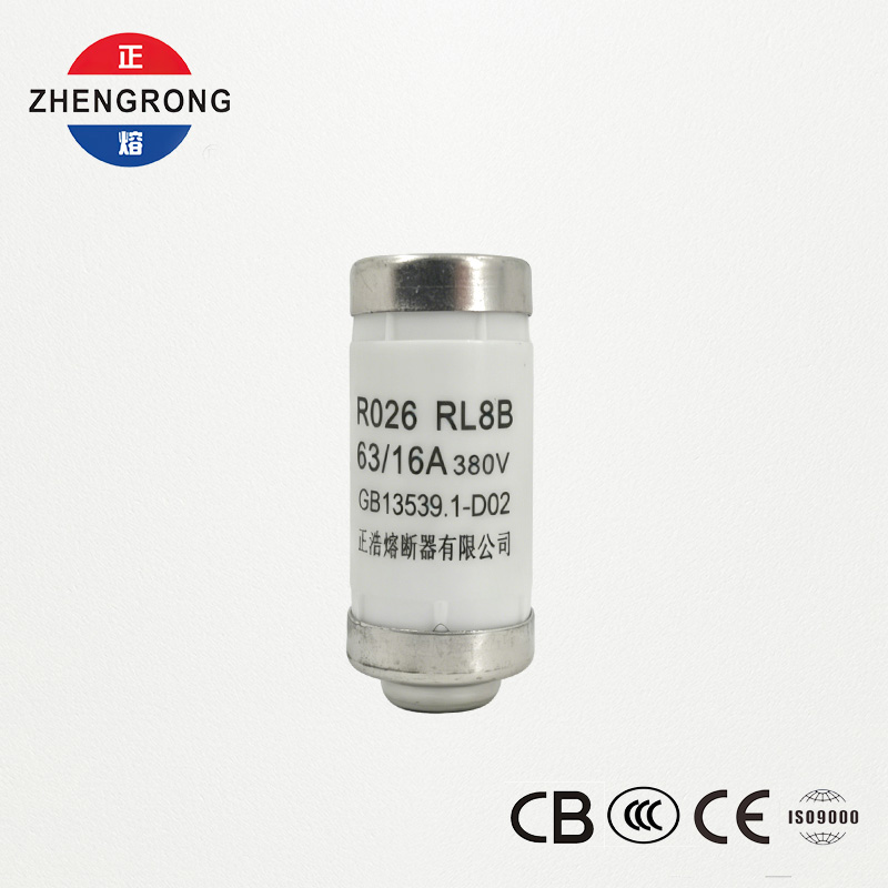 RL8B R026 D02 Bezpiecznik 16A/63A 380V | GB13539.1