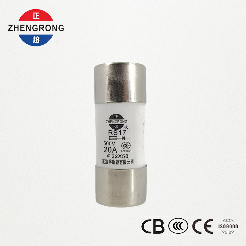 Bezpiecznik cylindryczny szybko działający RS17 20A 500 V | 22*58mm | Certyfikat CCC