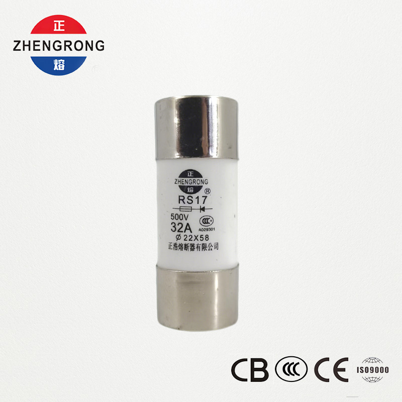 Bezpiecznik cylindryczny szybko działający RS17 32A 500 V | 22*58mm | Certyfikat CCC