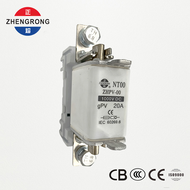Bezpiecznik fotowoltaiczny ZHPV-00 20A 1000V DC - z certyfikatem CE