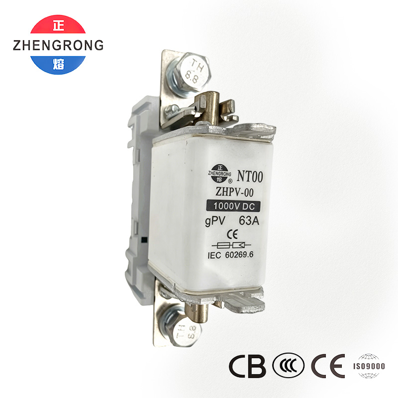 ZHPV-00 63A 1000V DC Bezpiecznik fotowoltaiczny - certyfikat CE